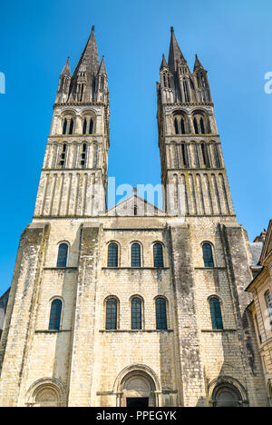 L'église de l'abbaye Saint Etienne de Caen, France Banque D'Images