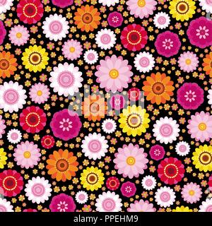 Fond floral de Pâques - une illustration pour votre projet de design. Illustration de Vecteur