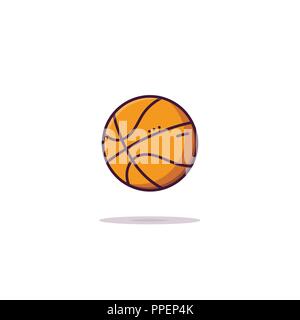 Basket-ball ball vector Illustration de Vecteur