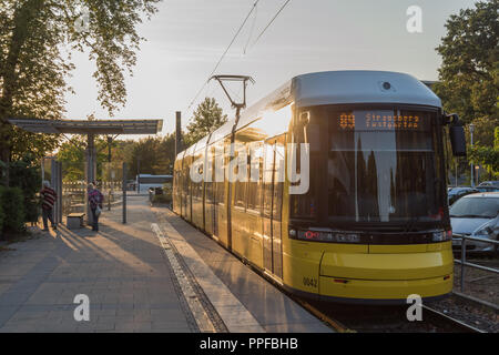 Eisenbahn Strausberger BOMBARDIER FLEXITY Berlin, Banque D'Images