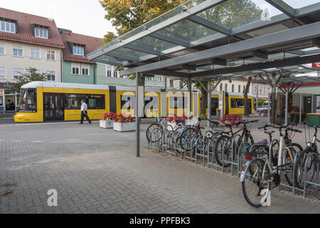 Eisenbahn Strausberger BOMBARDIER FLEXITY Berlin, Banque D'Images