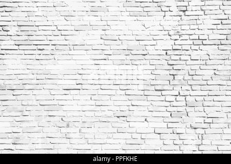 Blanc et gris simple mur en brique en motif de surface transparente texture background. Vector illustration. Illustration de Vecteur