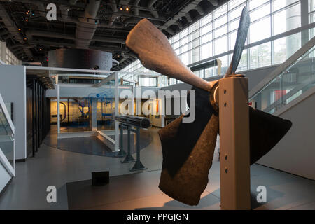 Musée marins Newport News en Virginie Banque D'Images