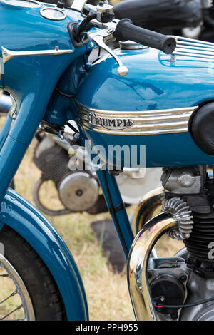 1950 Triumph TR6 Thunderbird 650cc Moto. Moto classique britannique Banque D'Images