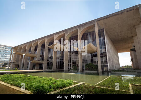 Palais de Justice - Brasilia, District Fédéral, Brésil Banque D'Images
