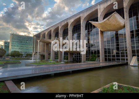 Palais de Justice - Brasilia, District Fédéral, Brésil Banque D'Images