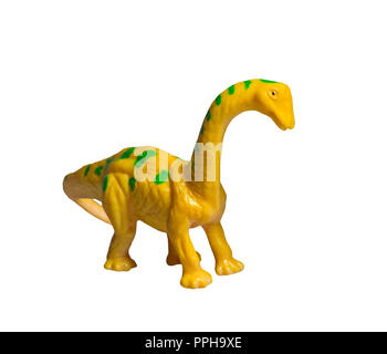 Dinosaure en plastique bon marché peu toy Banque D'Images