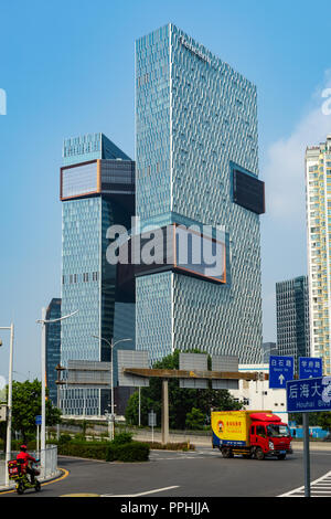 Tencent Tower Building à Shenzhen Chine Banque D'Images