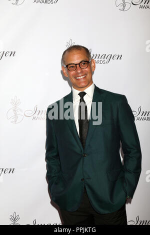 33Rd Annual Imagen Awards à l'hôtel JW Marriott - Arrivées avec : Mark Damon Espinoza Où : Los Angeles, California, United States Quand : 25 août 2018 Credit : Nicky Nelson/WENN.com Banque D'Images