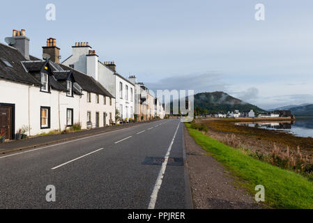 La principale A38 qui traverse l'Ecosse sur le Loch Fyne Hotel Bloemenlust Banque D'Images