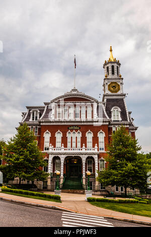 L'Hôtel de ville de Norwich, Connecticut, Etats-Unis Banque D'Images