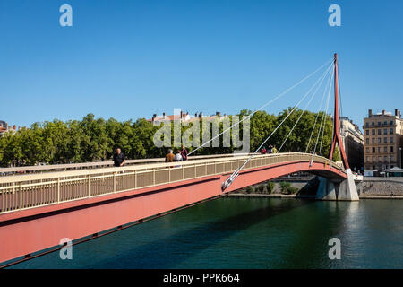 Passerelle du palais de justice Banque D'Images