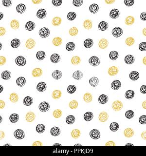Abstract circles pattern Illustration de Vecteur