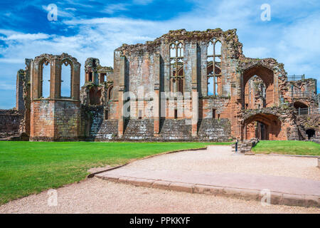 Le château de Kenilworth, Warwickshire, West Midlands, Angleterre, Royaume-Uni, Europe Banque D'Images