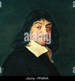 René Descartes, 1596 - 1650. Philosophe, mathématicien français, et scientifique. Banque D'Images