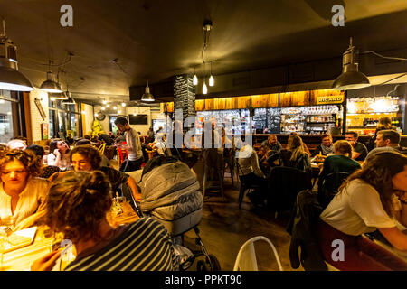 L'Abattoir café restaurant. Strasbourg, France Banque D'Images