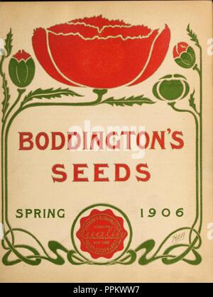 La qualité Boddington bulbes, graines et plantes Banque D'Images