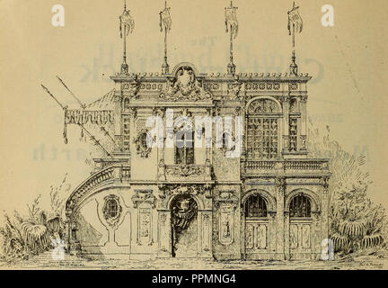 L'annuaire officiel de la World's Columbian Exposition, 1er mai au 30 octobre 1893. Un ouvrage de référence d'exposants et d'expositions ; des officiers et membres de la World's Columbian commission, l'exposition universelle colombienne et le conseil de dame ; un historique complet de l'exposition. Avec des descriptions précises de l'ensemble étatique, territoriale, d'affaires, des ministères et d'autres bâtiments et des expositions et des informations générales concernant la juste Banque D'Images