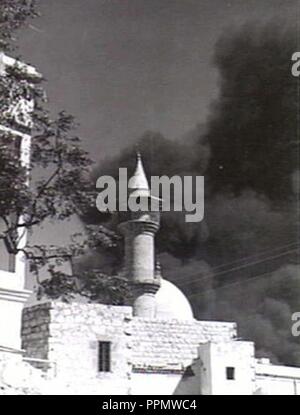 Bombardement de Haïfa 12. Banque D'Images