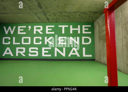 Londres, Royaume-Uni. 26 Septembre, 2018. Carabao EFL Cup, troisième tour, Arsenal v Brentford ; réveil fin Emirates Stadium. Credit : Georgie Kerr/News Images images Ligue de football anglais sont soumis à licence DataCo Crédit : News Images /Alamy Live News Banque D'Images