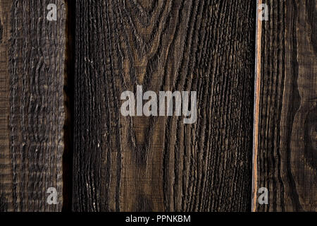 Le vieux brown texture bois. Old grunge texture fond de bois sombre. Banque D'Images