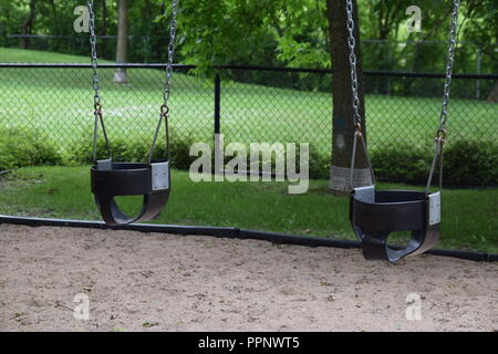 Aire déserte à Montréal Canada au cours de l'été 2018 Banque D'Images