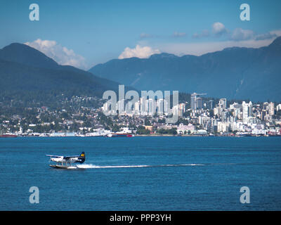 Sea plane un service de taxi de Vancouver Banque D'Images