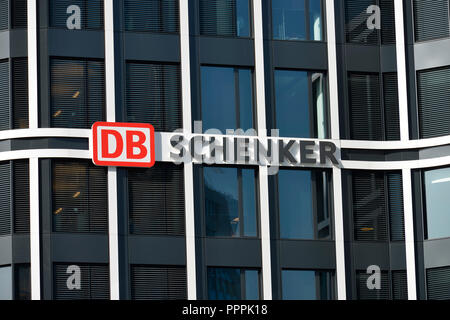 DB Schenker, Kruppstrasse, Essen, Nordrhein-Westfalen, Deutschland Banque D'Images