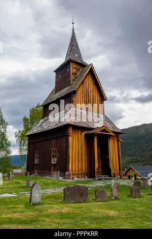 Torpo Stavkirke, Torpo, Buskerud, Norvège Banque D'Images