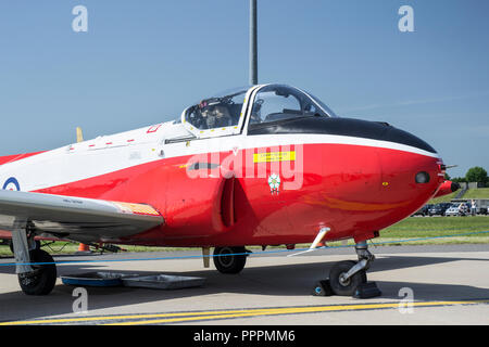 Des avions d'entraînement de la RAF Jet provost Banque D'Images