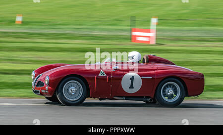 1953 Alfa Romeo 3000 Disco Volante. Christopher Mann. Mars 2018 Freddy Memorial Trophy, vendredi les qualifications. Banque D'Images