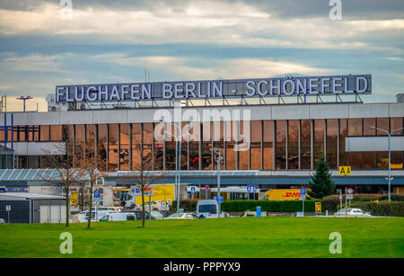 La borne A, Flughafen Schönefeld, Brandebourg, Allemagne Banque D'Images