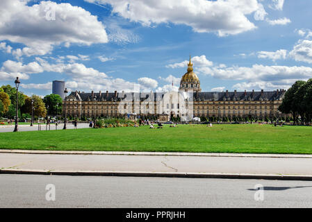 Palace Les Invalides à Paris Banque D'Images