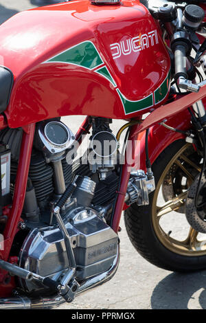 Ducati 900cc Mike Hailwood replica moto. UK Banque D'Images