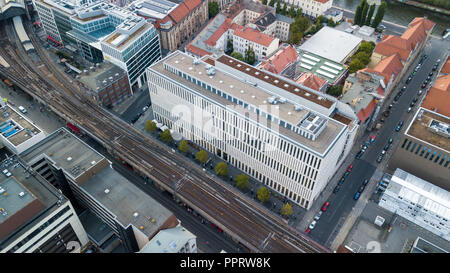 Jacob-und-Wilhelm-Grimm-Zentrum, Berlin, Allemagne Banque D'Images