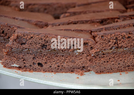 Célèbre Sacher Torte à Vienne (Wien, Autriche) Banque D'Images