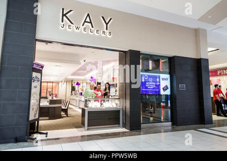 Miami Florida, Kendall, Dadeland Mall, Kay Jewelers, bijoux, entrée principale, FL180527048 Banque D'Images