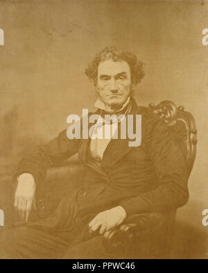 Rufus Choate, Southworth & Hawes, États-Unis, Actif 1844 - 1862, Boston, Massachusetts, United States, 1859 ; Albumen silver Banque D'Images