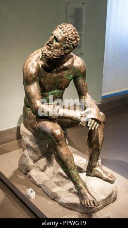 Quirinal 2014-11-9 de boxeur. Banque D'Images