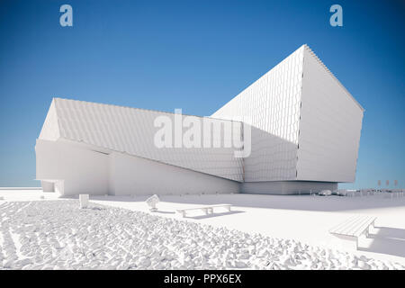 Le rendu 3D, la visualisation des bâtiments commerciaux , moderne Banque D'Images