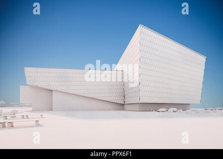 Le rendu 3D, la visualisation des bâtiments commerciaux , moderne Banque D'Images