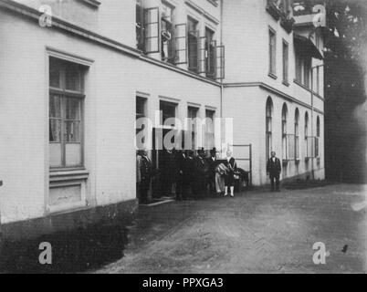 Breuer, Hans - siamesischen Thronfolgers Chuola Besuch des Long Korn bei Otto von Bismarck Friedrichsruh en Banque D'Images