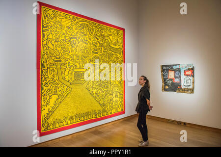 Londres, Royaume-Uni. 28 Sep 2018. Semaine frise chez Christie's met aux enchères, rue King. Crédit : Guy Bell/Alamy Live News Banque D'Images