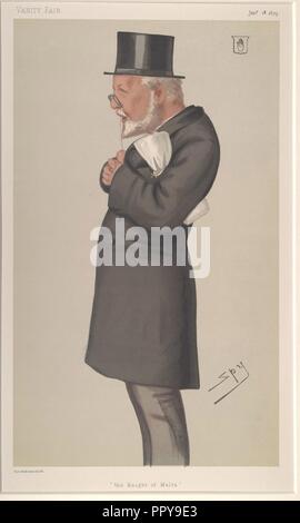 George Bowyer, Vanity Fair, 1879-01-18. Banque D'Images