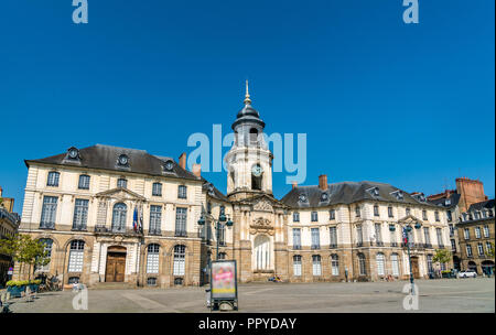L'hôtel de ville de Rennes en France Banque D'Images