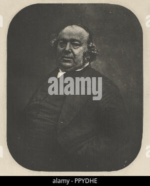 Portrait de Jules Janin après Nadar ; Charles Nègre, Français, 1820 - 1880, de négatif à propos de 1857 ; avril 1982 ; héliogravure impression Banque D'Images