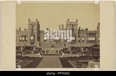 Le Château de Windsor ; George Washington Wilson, Écossais, 1823 - 1893, 1862 - 1865 ; à l'albumine argentique Banque D'Images