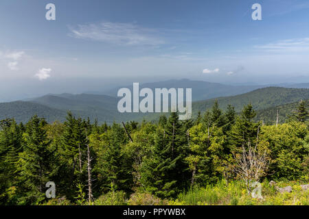 Smoky Mountains Scenic Landscape Banque D'Images