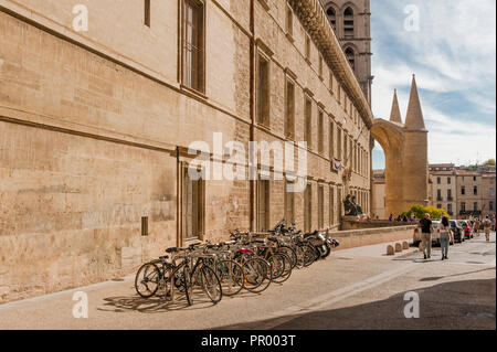 Université de Montpellier, Faculté de médecine, l'école de médecine la plus ancienne du monde encore en activité.France Banque D'Images