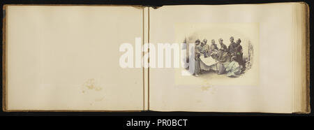 Les Satsuma général ; Felice Beato, 1832 - 1909, Japon ; 1866 - 1867 ; à la main, à l'albumine argentique Banque D'Images